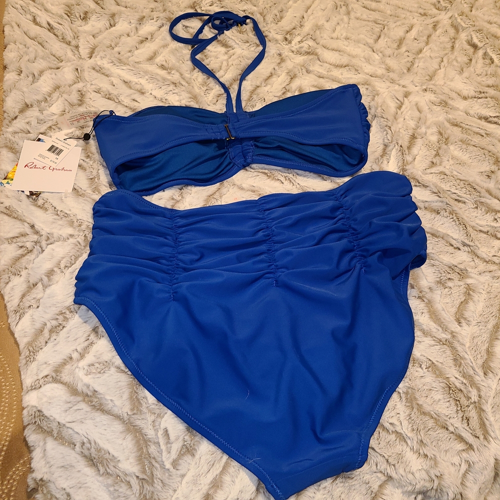 Blue Bikini Set Size 14 - Picture 6 of 8